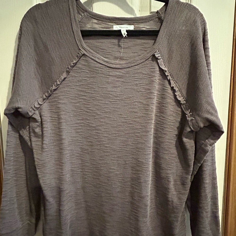 Maurices Charcoal Gray Sweatshirt